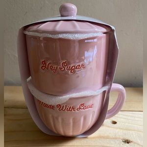 Target Bullseye Cream & Sugar set valentine’s day new PRICE FIRM